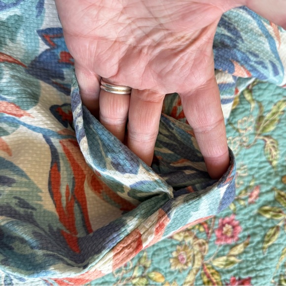 Bay Twist Dress - Paradise Blossom Floral FAHERTY xxl EUC - Picture 9 of 11